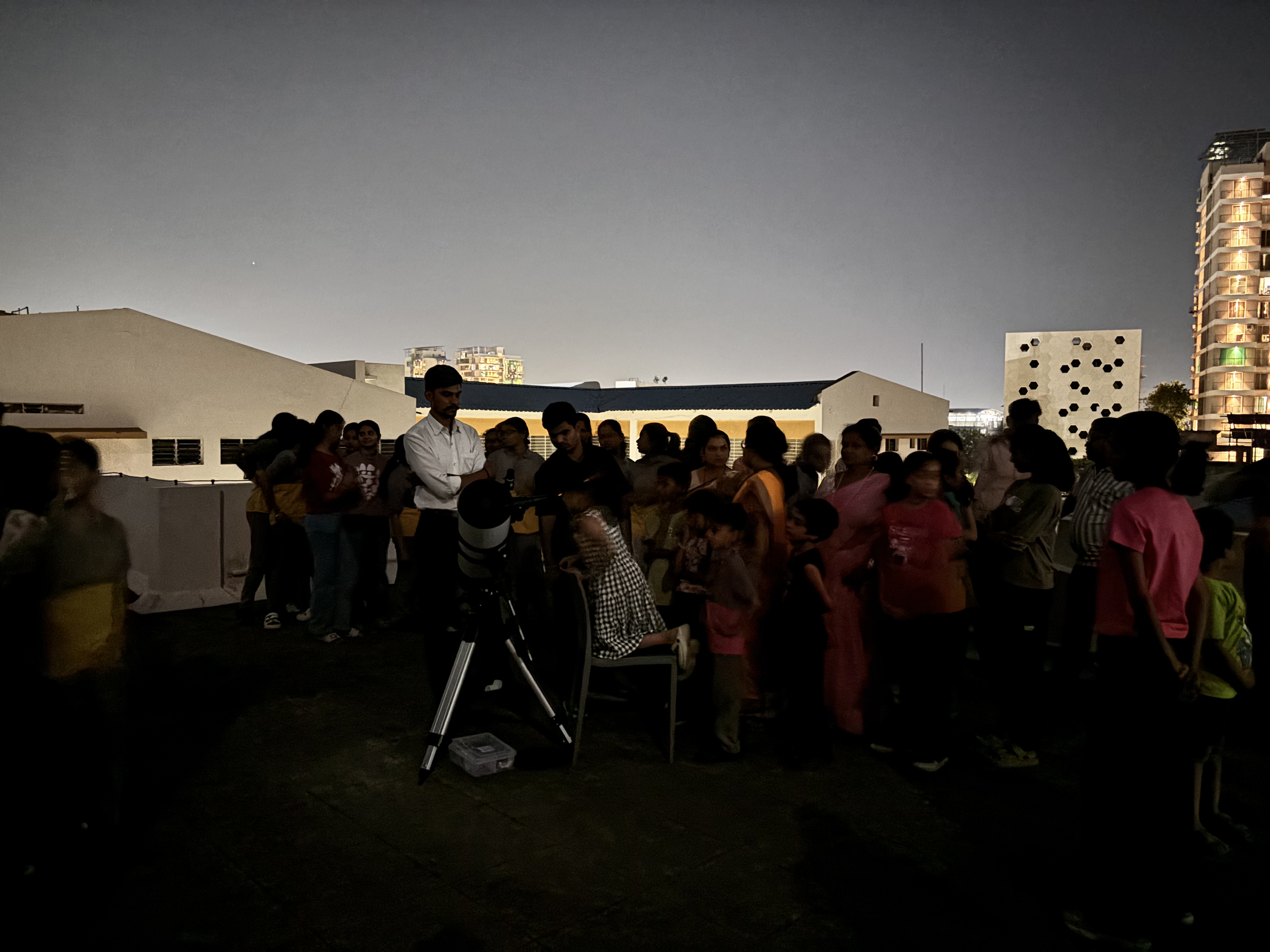 Public stargazing night event
